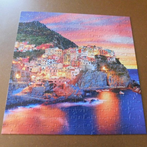 Buffalo Games Jigsaw Puzzle 300 Large Pieces Amalfi Coast Italy Complete 18"x18" - Picture 1 of 7